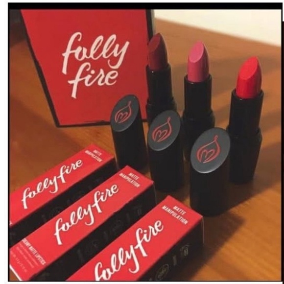 Folly Fire Expensive Habits Set of Lipsticks (3) - Picture 1 of 6